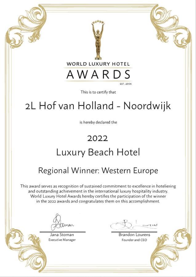 2L Hof Van Holland Apartments Нордвейк-ан-Зее Экстерьер фото
